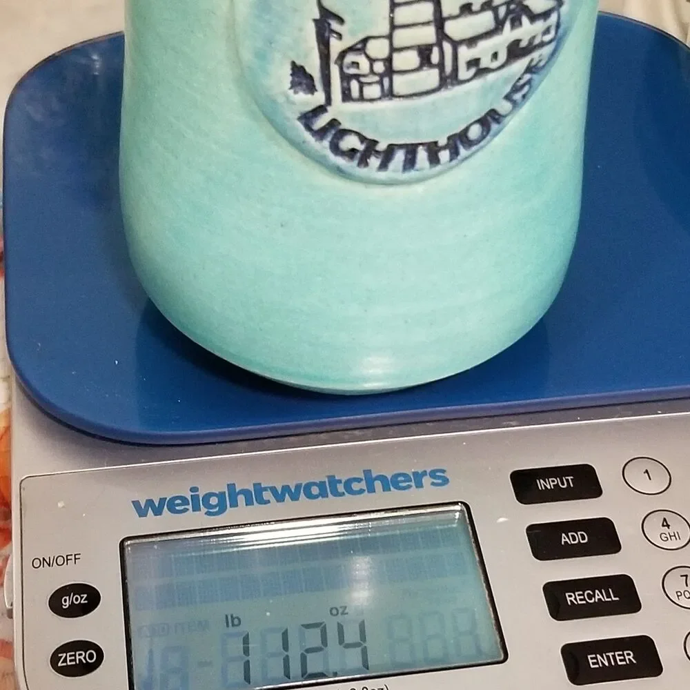 Chatham Stoneware wheel thrown stoneware utensil holder signed - Picture 10 of 10